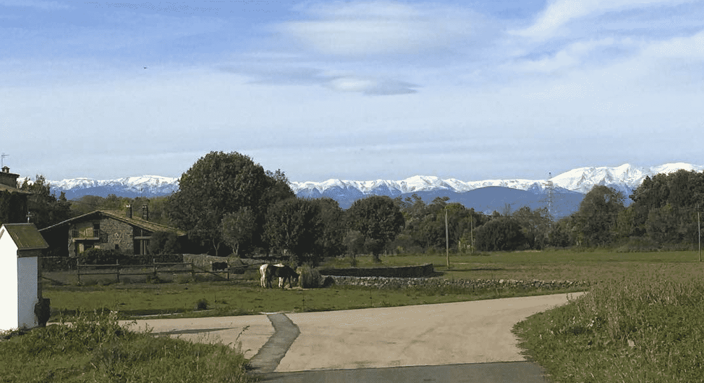 batet de la serra pirineus nevats