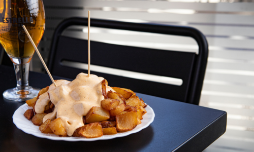 Patates braves Olot - cafè del Firal