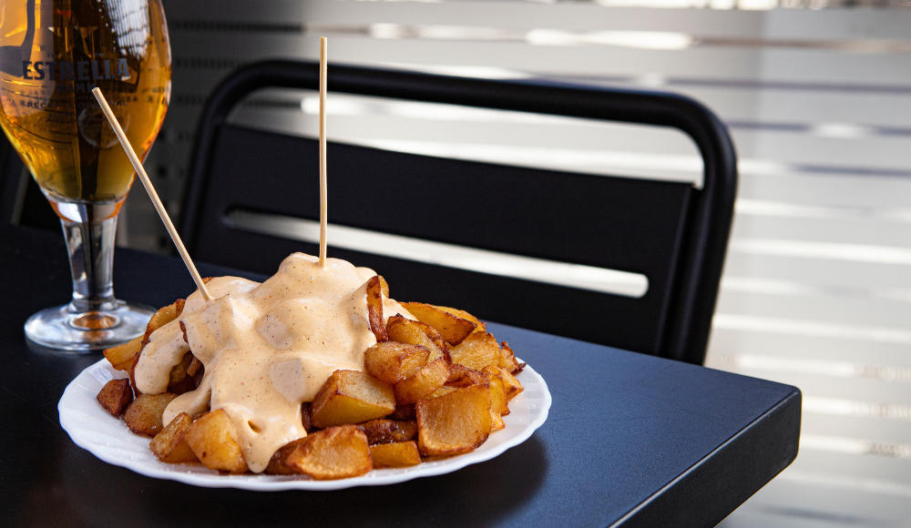 Patates braves Olot - cafè del Firal